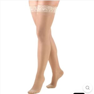 Women's thigh highs brand-truform u.s.a. 20-30mmHg compression,New ,sz XL